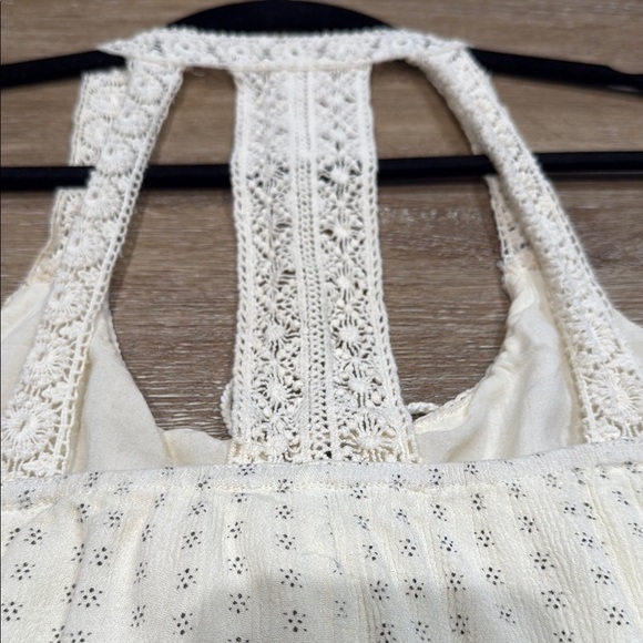 ILLA ILLA Size Small Cream Midi Dress - Picture 8 of 14